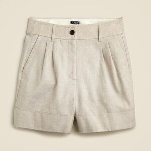 J. Crew Remi short in stretch linen blend